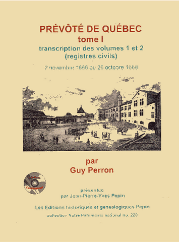 Prévôté Tome I