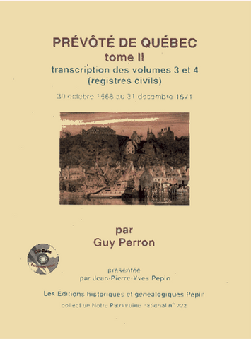 Prévôté Tome II